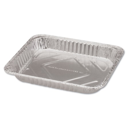 Hfa Aluminum Steam Table Pans, Half-Size Shallow, 1.69in. Deep, 10.38 x 12.75, 100PK 32035